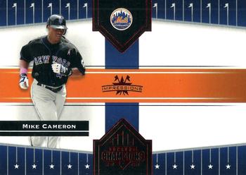 2005 Donruss Champions - Impressions Red #120 Mike Cameron Front