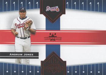 2005 Donruss Champions - Impressions Red #6 Andruw Jones Front