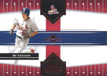 2005 Donruss Champions - Impressions Red #81 So Taguchi Front