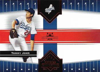 2005 Donruss Champions - Impressions Red #84 Tommy John Front