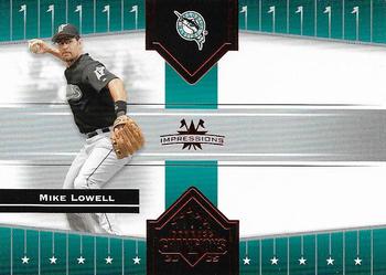 2005 Donruss Champions - Impressions Red #142 Mike Lowell Front