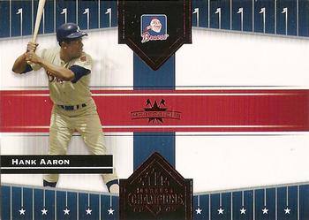 2005 Donruss Champions - Impressions Red #244 Hank Aaron Front