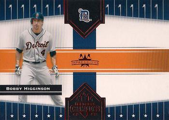 2005 Donruss Champions - Impressions Red #408 Bobby Higginson Front