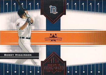 2005 Donruss Champions - Impressions Red #412 Bobby Higginson Front