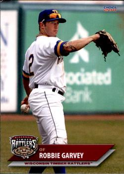 2011 Choice Wisconsin Timber Rattlers #06 Robbie Garvey Front