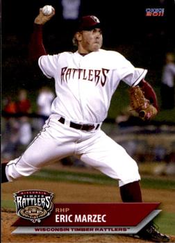 2011 Choice Wisconsin Timber Rattlers #15 Eric Marzec Front