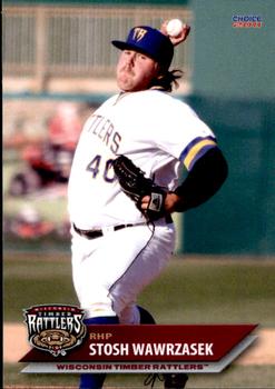 2011 Choice Wisconsin Timber Rattlers #26 Stosh Wawrzasek Front