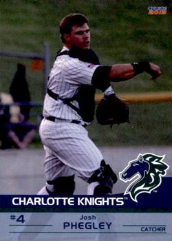 2013 Choice Charlotte Knights #20 Josh Phegley Front