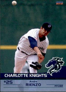 2013 Choice Charlotte Knights #22 Andre Rienzo Front