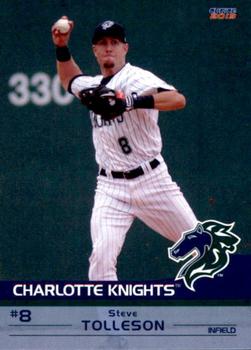2013 Choice Charlotte Knights #27 Steve Tolleson Front