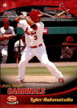 2013 Choice Palm Beach Cardinals #20 Tyler Rahmatulla Front