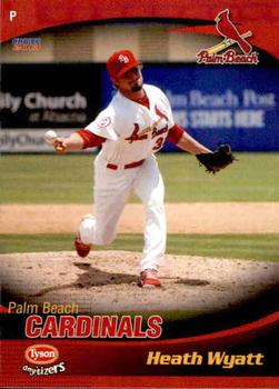 2013 Choice Palm Beach Cardinals #29 Heath Wyatt Front