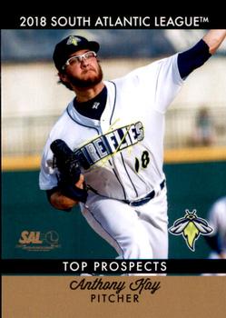 2018 Choice South Atlantic League Top Prospects #7 Anthony Kay Front