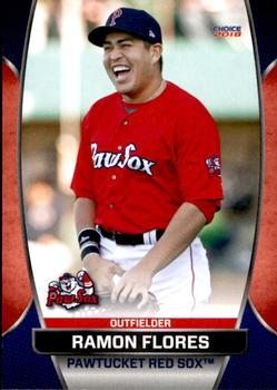 2018 Choice Pawtucket Red Sox #12 Ramon Flores Front