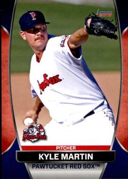 2018 Choice Pawtucket Red Sox #18 Kyle Martin Front