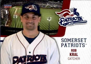 2016 Choice Somerset Patriots #13 Rob Kral Front