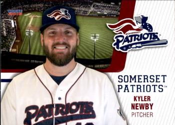 2016 Choice Somerset Patriots #18 Kyler Newby Front