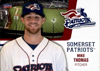 2016 Choice Somerset Patriots #27 Mike Thomas Front