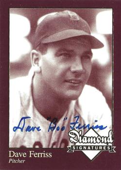 2006 Philadelphia Athletics Historical Society Diamond Signatures #NNO Dave Ferriss Front