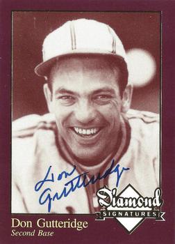 2006 Philadelphia Athletics Historical Society Diamond Signatures #NNO Don Gutteridge Front