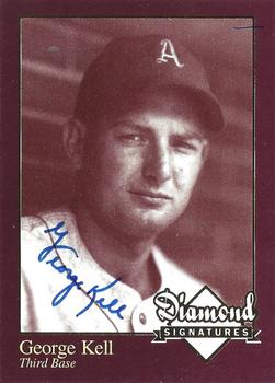 2006 Philadelphia Athletics Historical Society Diamond Signatures #NNO George Kell Front