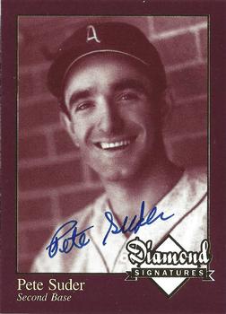 2006 Philadelphia Athletics Historical Society Diamond Signatures #NNO Peter Suder Front