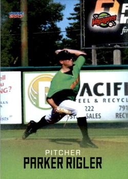 2017 Choice Great Falls Voyagers #26 Parker Rigler Front