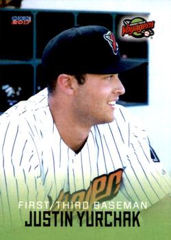 2017 Choice Great Falls Voyagers #30 Justin Yurchak Front