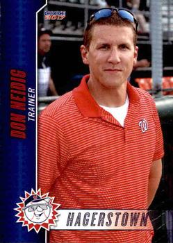 2017 Choice Hagerstown Suns #33 Don Neidig Front