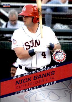 2018 Choice Hagerstown Suns #5 Nick Banks Front