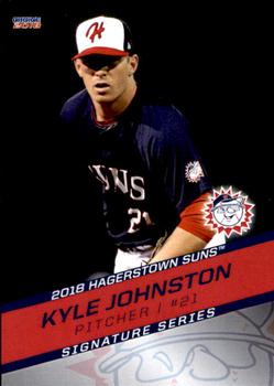 2018 Choice Hagerstown Suns #19 Kyle Johnston Front