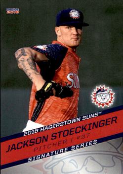 2018 Choice Hagerstown Suns #26 Jackson Stoeckinger Front
