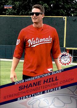2018 Choice Hagerstown Suns #34 Shane Hill Front
