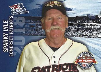 2018 Choice Somerset Patriots #34 Sparky Lyle Front
