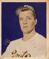 1949 Bowman #13 Bob Chesnes Front