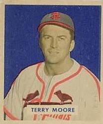 1949 Bowman #174 Terry Moore Front