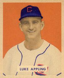 1949 Bowman #175 Luke Appling Front