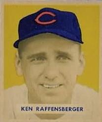 1949 Bowman #176 Ken Raffensberger Front