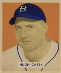 1949 Bowman #179 Hugh Casey Front