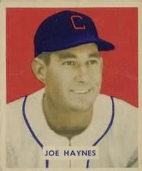 1949 Bowman #191 Joe Haynes Front