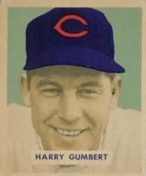1949 Bowman #192 Harry Gumbert Front