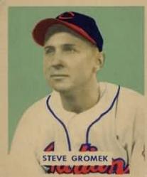 1949 Bowman #198 Steve Gromek Front
