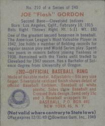 1949 Bowman #210 Joe 