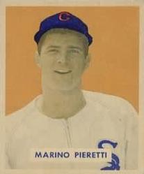 1949 Bowman #217 Marino Pieretti Front