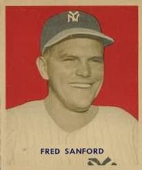 1949 Bowman #236 Fred Sanford Front