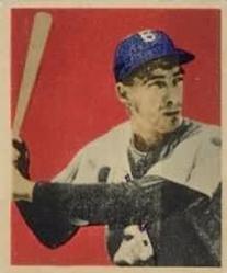 1949 Bowman #73 Billy Cox Front