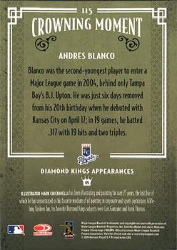 2005 Donruss Diamond Kings #115 Andres Blanco Back