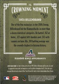 2005 Donruss Diamond Kings #14 Shea Hillenbrand Back