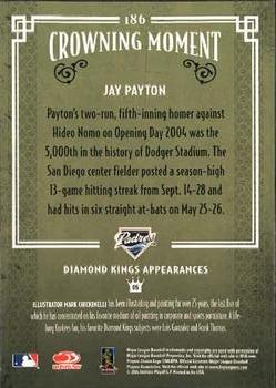 2005 Donruss Diamond Kings #186 Jay Payton Back