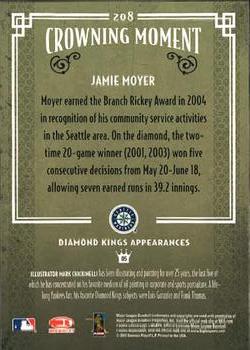 2005 Donruss Diamond Kings #208 Jamie Moyer Back